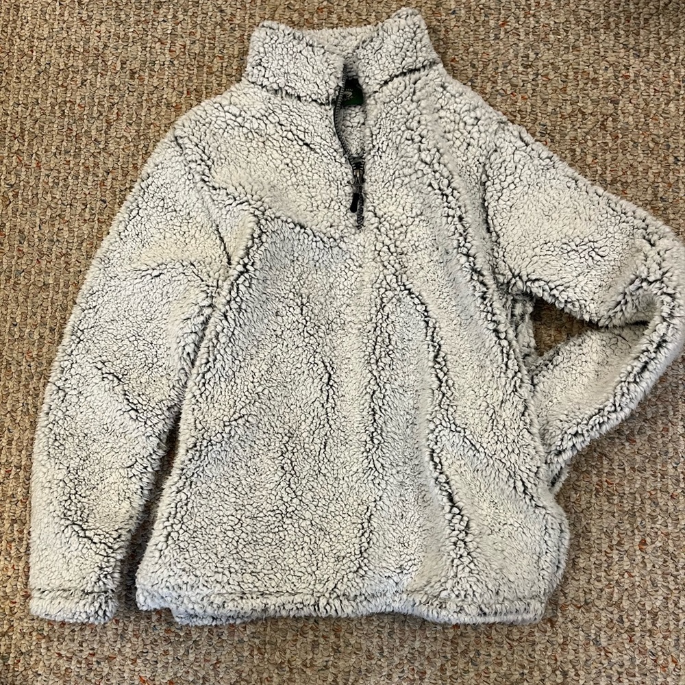 Sherpa Quarter Zip Jacket